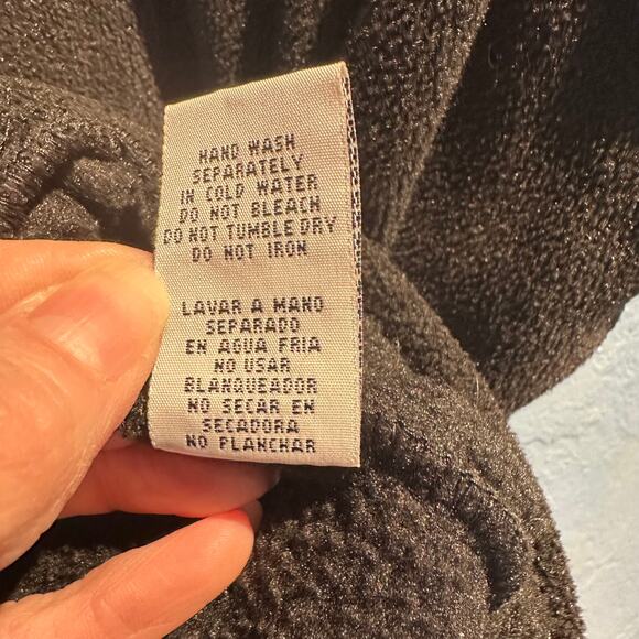 Effeci Woman Size 2x Vest Black with Faux Fur Trim Warm Cozy Winter Layering - Picture 7 of 9